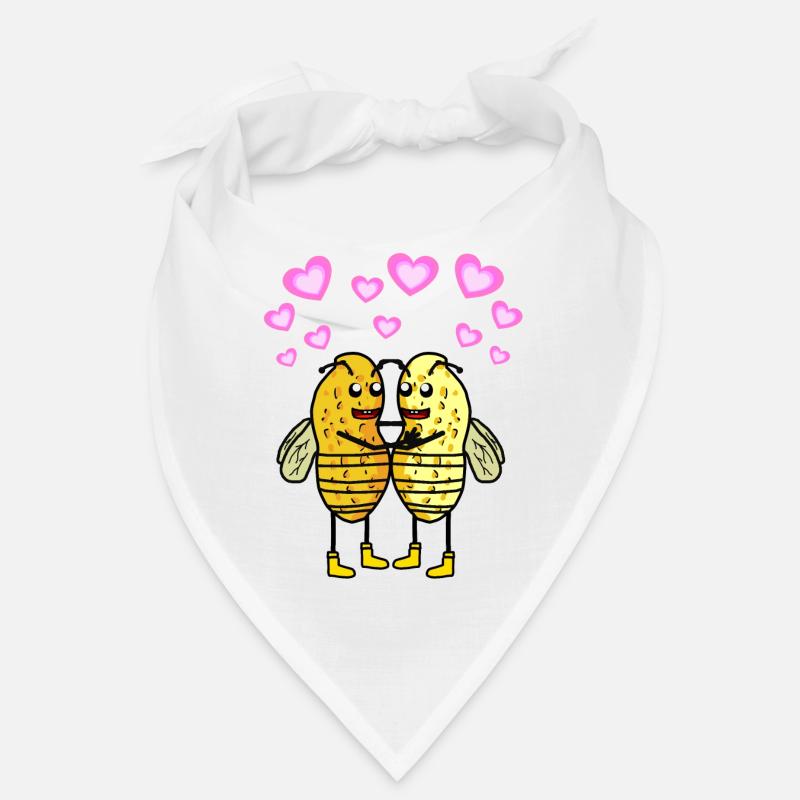 Peanut Bees Bumblebees Insects Nut Peanuts Bandana