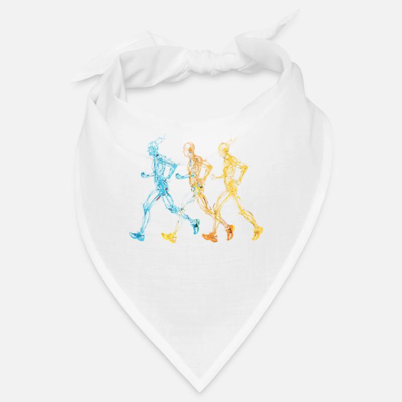 Running design for runners at the marathon Bandana