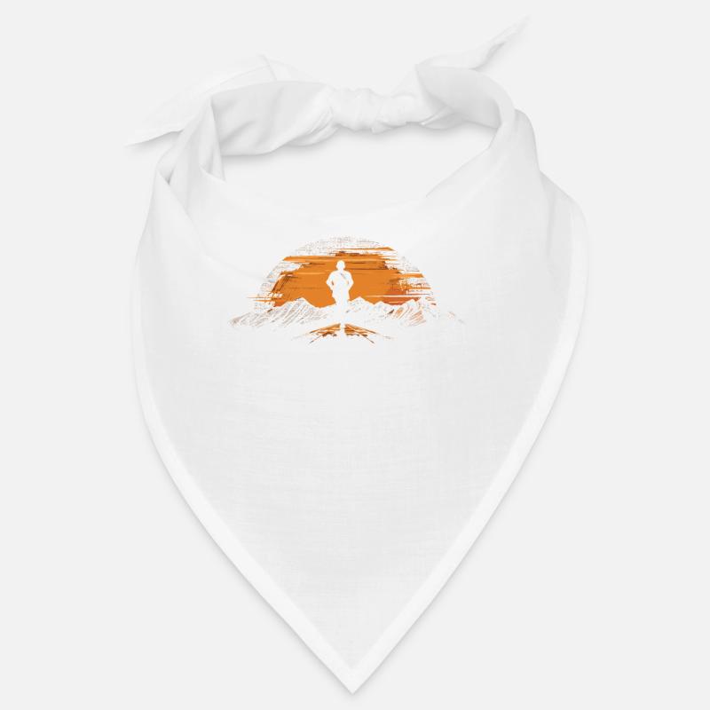 Conception de course pour les coureurs au marathon Bandana