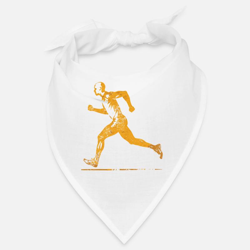 Conception de course pour les coureurs au marathon Bandana