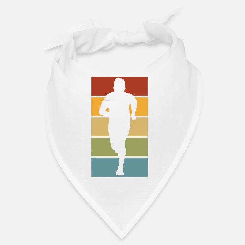 Conception de course pour les coureurs au marathon Bandana