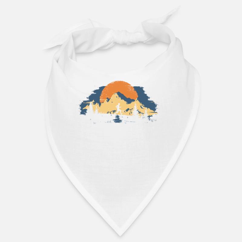 Conception de course pour les coureurs au marathon Bandana