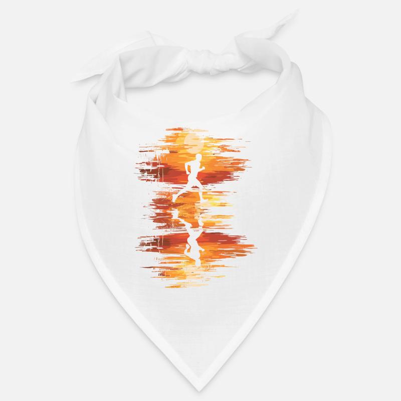 Conception de course pour les coureurs au marathon Bandana