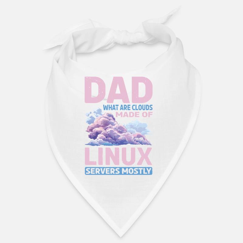 De quoi sont faits les nuages, les serveurs Linux principalement 32 - Bandana - blanc