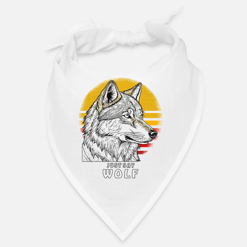 JUST SAY WOLF Bandana