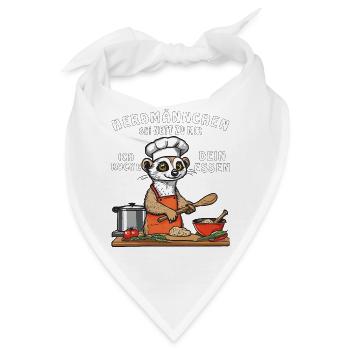 HERDMÄNNCHEN SEI NETT ZU MIR - Bandana - Weiß - Vorne
