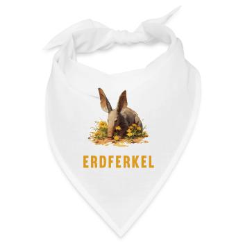 Erdferkeln Erdferkel - Bandana - Weiß - Vorne