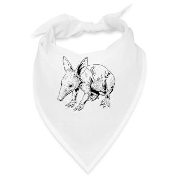 Erdferkeln Erdferkel - Bandana - Weiß - Vorne