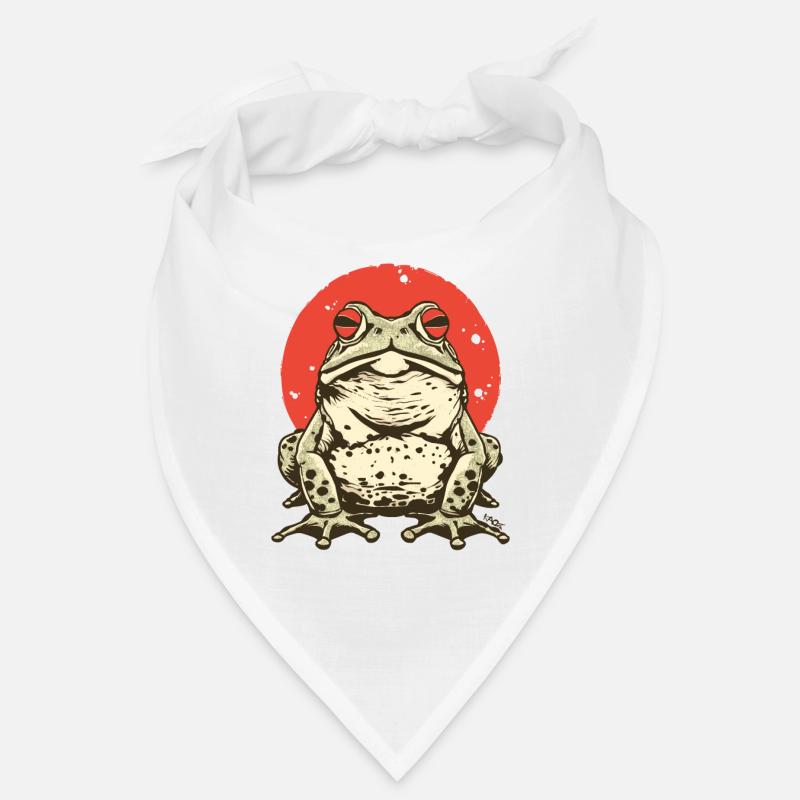A big, fat Japanese frog toad Bandana