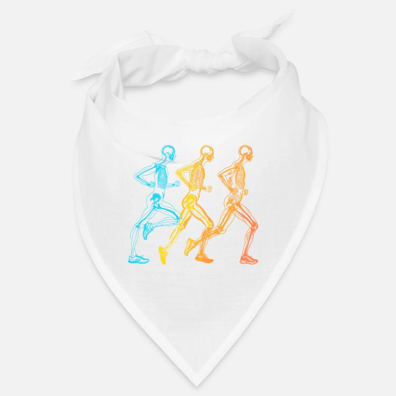 Conception de course pour les coureurs au marathon Bandana