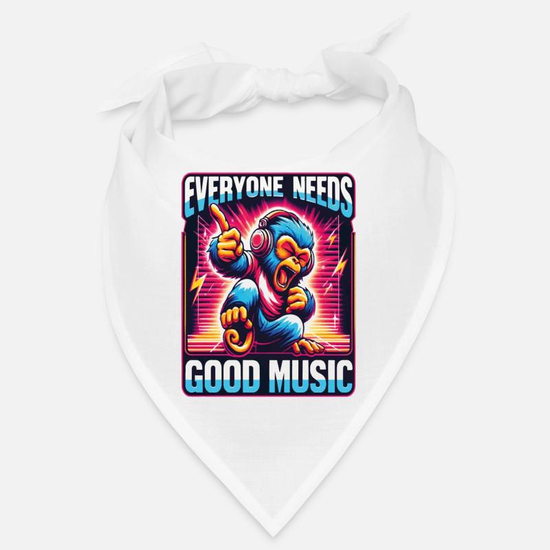 Everyone needs - Funky Monkey Design. Bandana