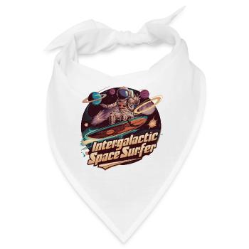 INTERGALAKTISCHER WELTRAUMSURFER - Bandana - Weiß - Vorne