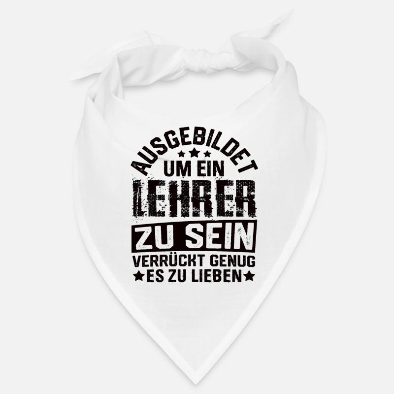 Lehrer Schule Lehramt Studenten Lehrerin Bandana