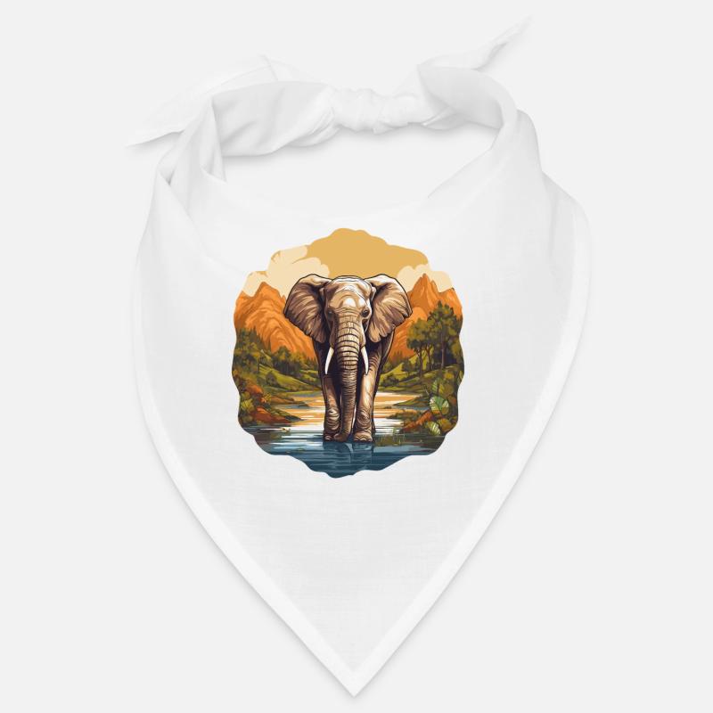 Elephant Elephant Bandana