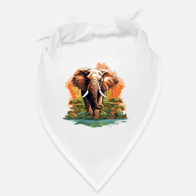 Elephant Elephant Bandana