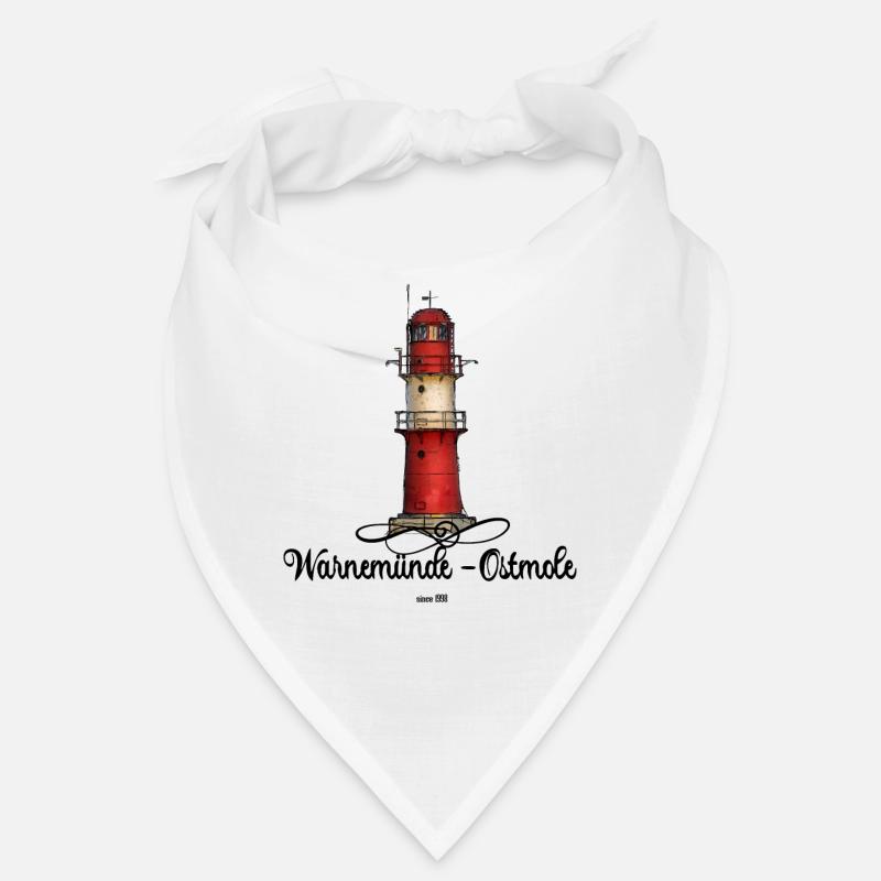 Warnemünde Phare de la Mole Est DD Bandana