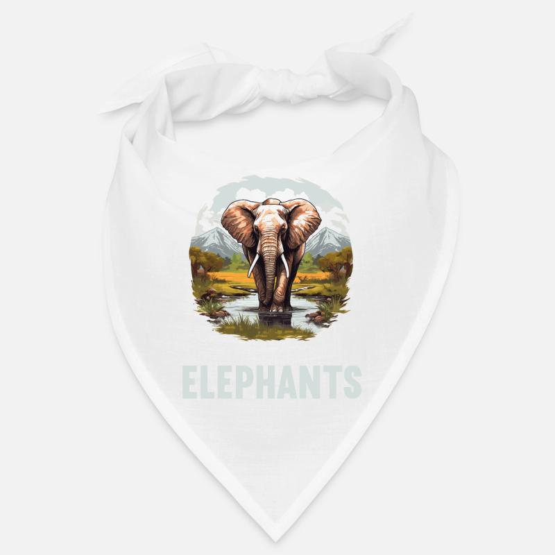 Elephant Elephant Bandana