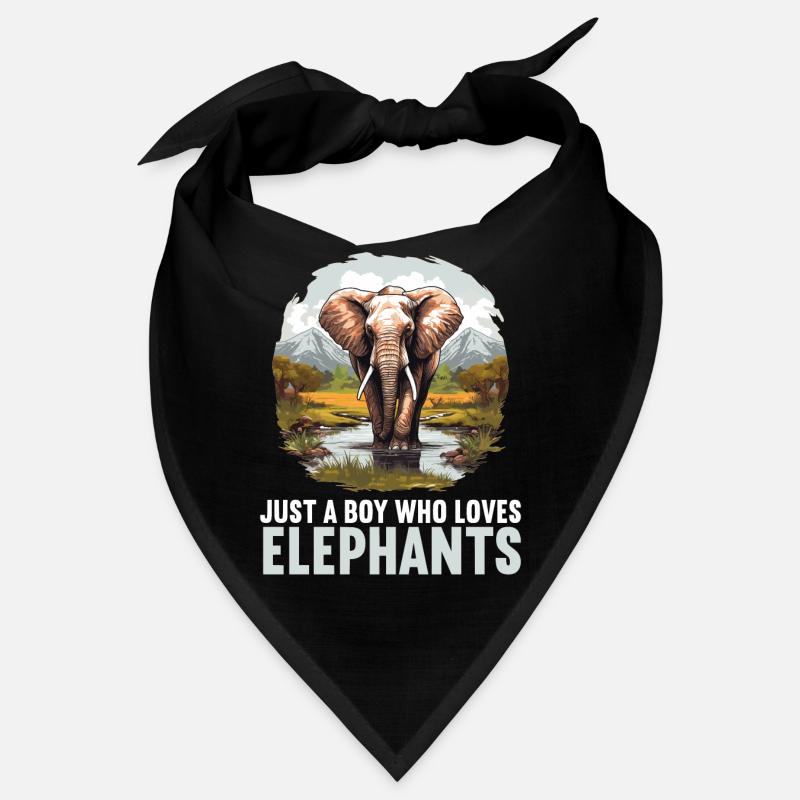 Elefanten Elefant Bandana