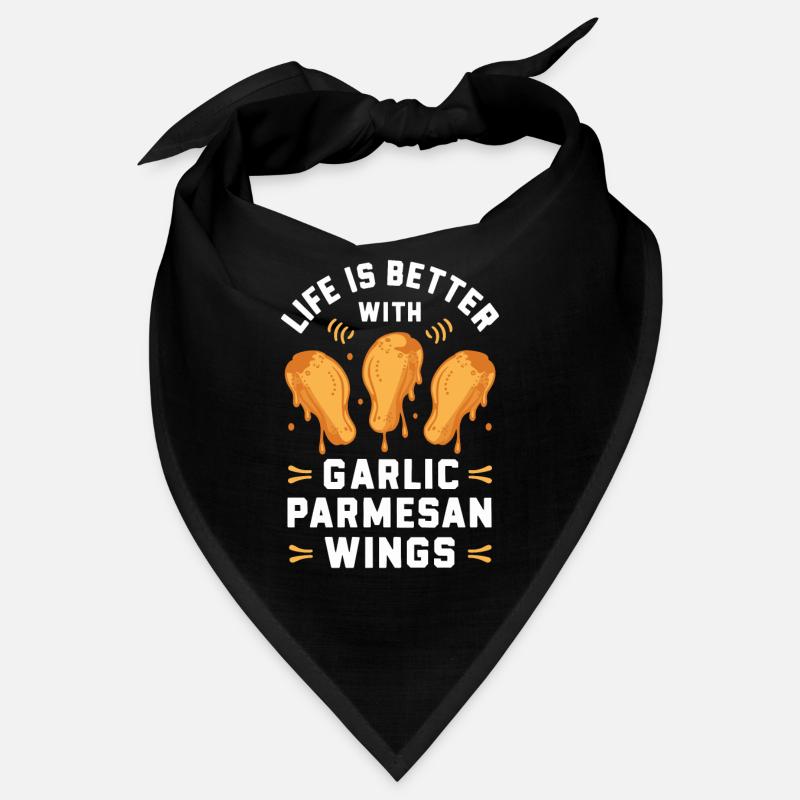 Ailes de poulet Aile de poulet cuit chaud Restauration rapide Bandana