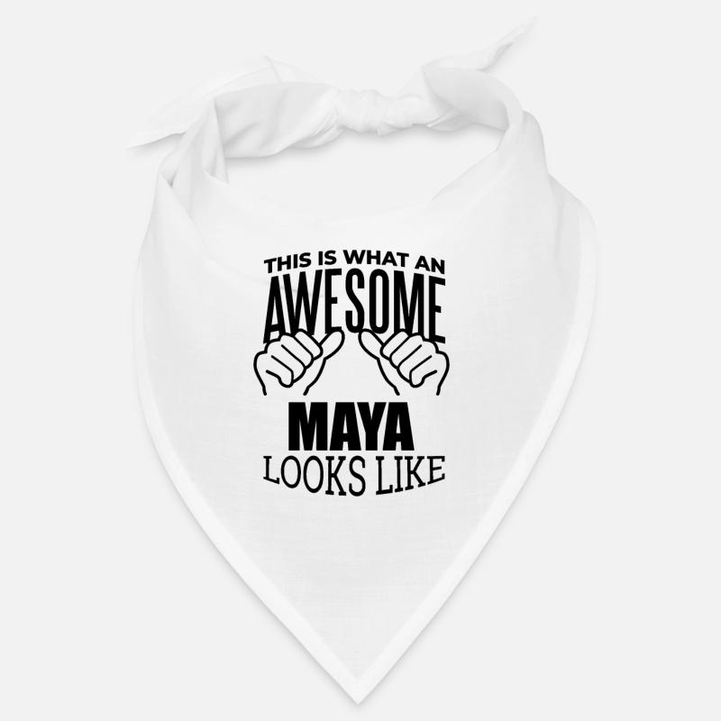 Maya - Bandana - Weiß