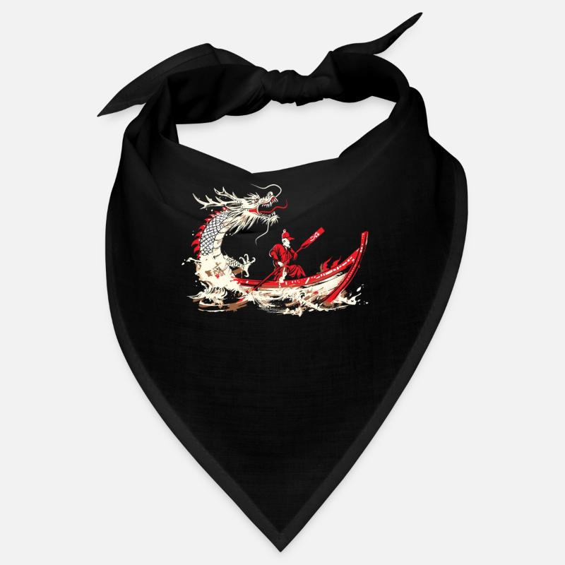 Drôle de pagaie de bateau-dragon Bandana