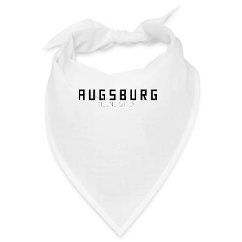 Augsburg Meine Stadt - Bandana - Weiß - Vorne