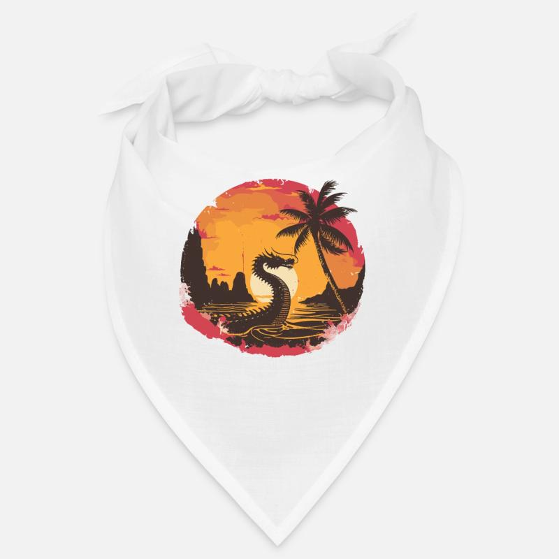 Drôle de pagaie de bateau-dragon Bandana