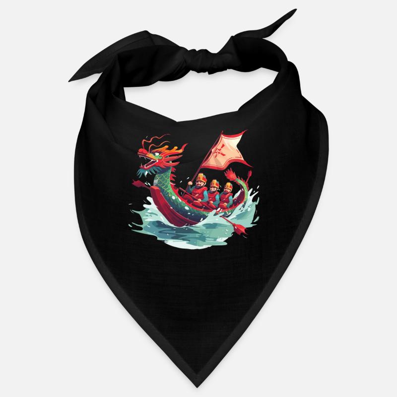 Lustiges Drachenboot-paddel Bandana
