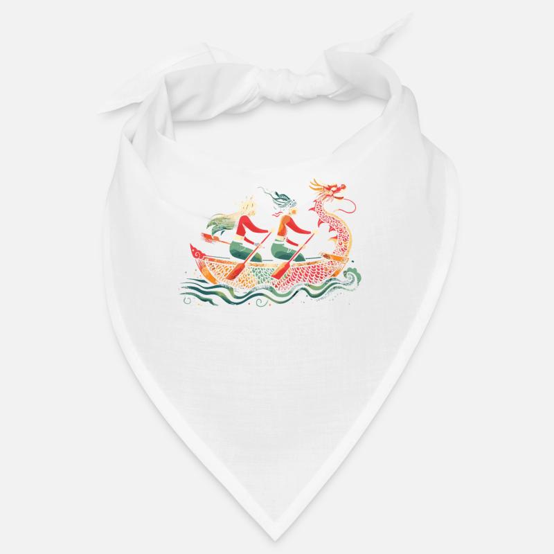 Lustiges Drachenboot-paddel Bandana