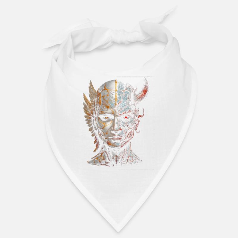 Angel and Devil Face Bandana