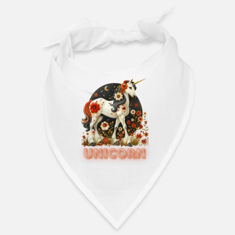 Einhorn - Bandana - Weiß