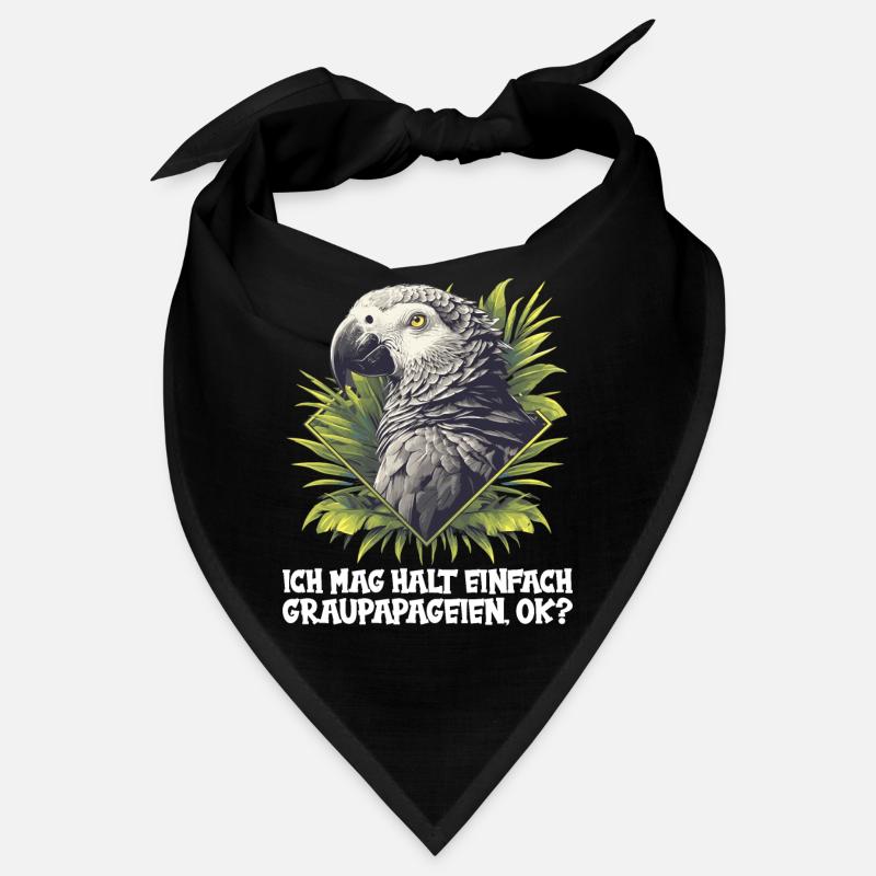 Perroquets gris d’Afrique Bandana