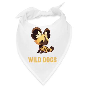 Wildhunde Wildhund - Bandana - Weiß - Vorne