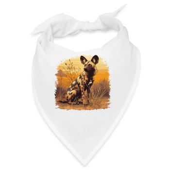 Wildhunde Wildhund - Bandana - Weiß - Vorne