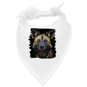 Wildhunde Wildhund - Bandana - Weiß - Vorne