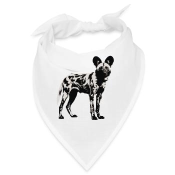 Wildhunde Wildhund - Bandana - Weiß - Vorne