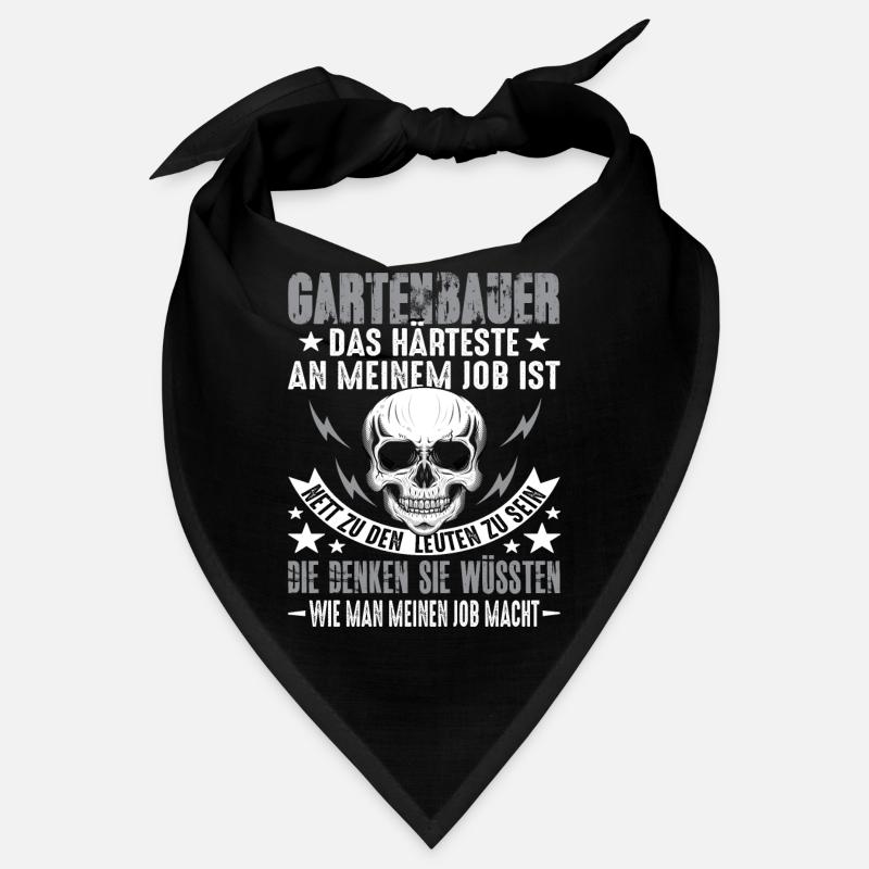 Horticulture Horticultural Landscaper Saying Bandana