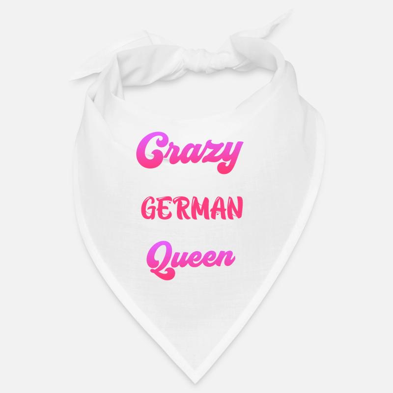 Schäferhund I'm the Crazy German Shepherd Queen Bandana