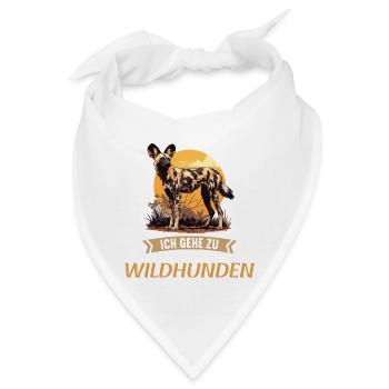 Wildhunde Wildhund - Bandana - Weiß - Vorne