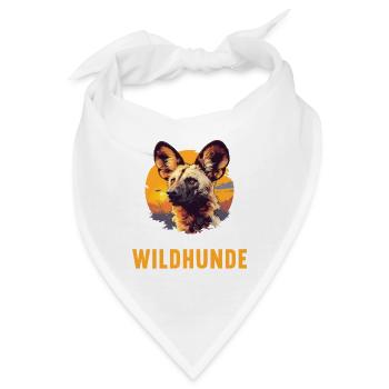 Wildhunde Wildhund - Bandana - Weiß - Vorne
