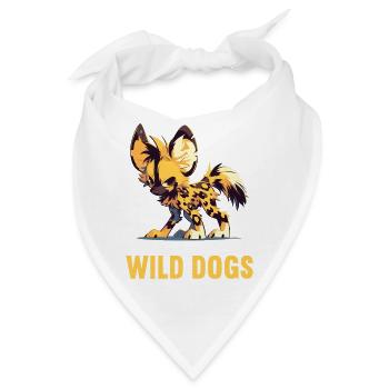 Wildhunde Wildhund - Bandana - Weiß - Vorne