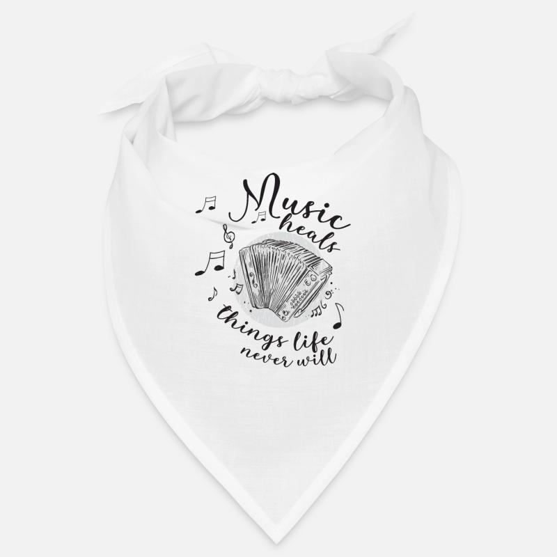 Accordion Players Harmonica Musicians Bandana