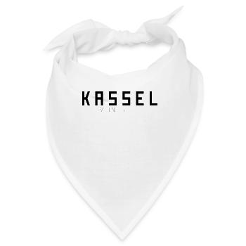 Kassel Meine Stadt - Bandana - Weiß - Vorne