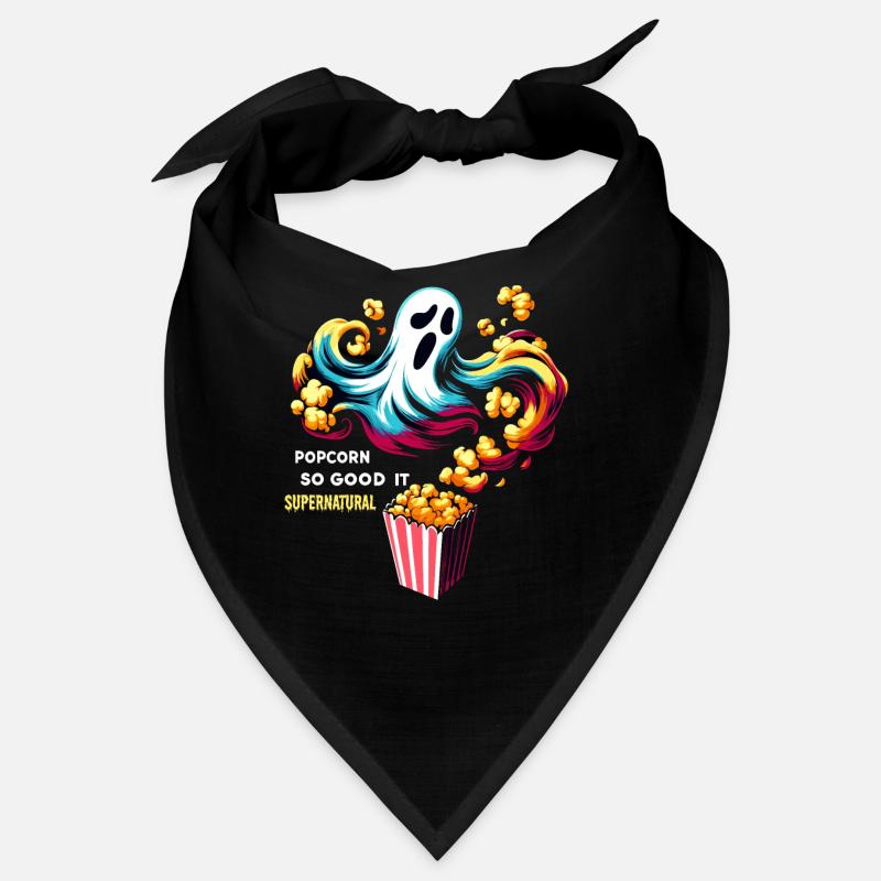Dicton de pop-corn amusant, pop-corn en rafale Bandana
