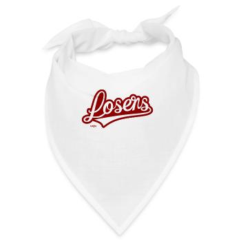 Alternatives Team-Logo für Verlierer - Bandana - Weiß - Vorne