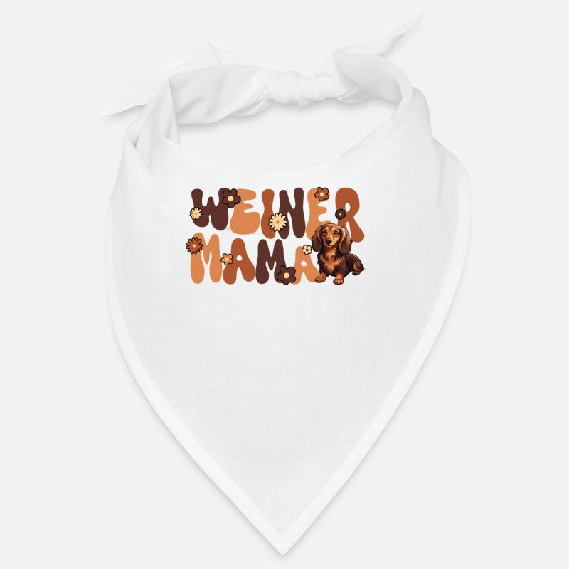 Maman teckel Groovy Weiner Bandana