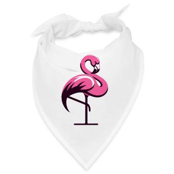 FLAMINGO - Bandana - Weiß - Vorne