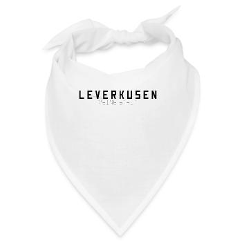Leverkusen Meine Stadt - Bandana - Weiß - Vorne