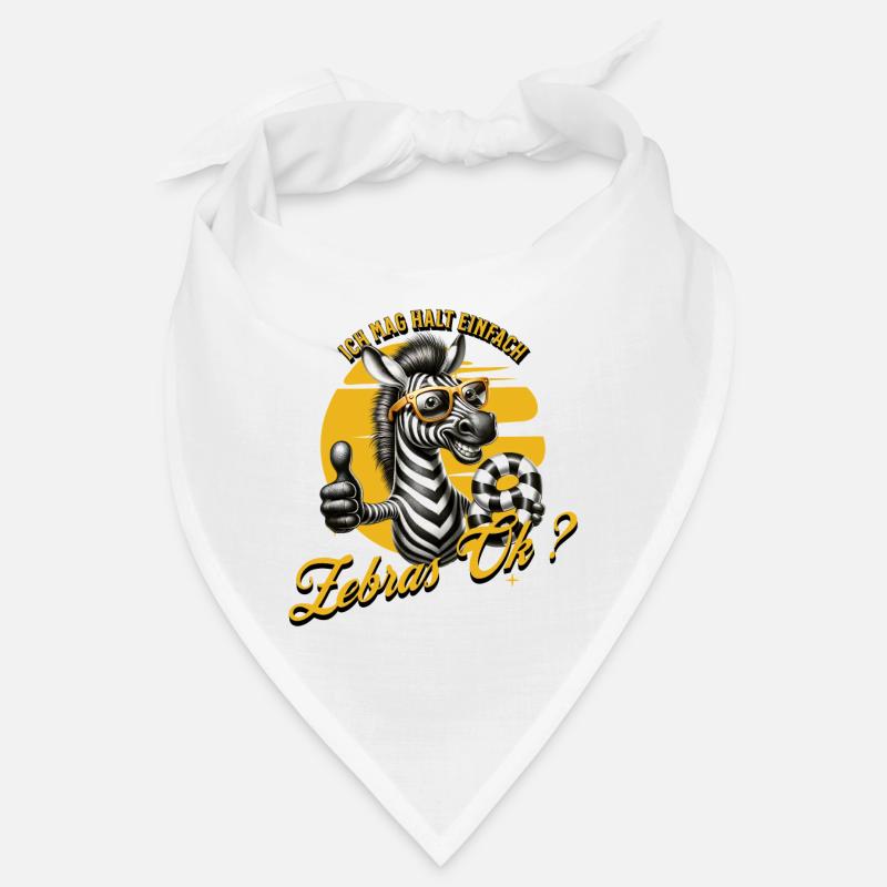 Ich mag halt einfach Zebras Bandana