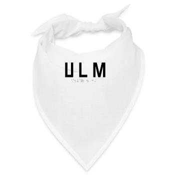 Ulm Meine Stadt - Bandana - Weiß - Vorne
